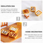 Zerodeko 1 12 Scale Dollhouse Eggs  3 Set of Dollhouse Miniature Mini Egg Models with Tray House Kitchen Accessories Miniature Food Toy