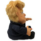 Pull My Finger Farting Donald Trump Plush Figure Doll -With Animated Hair-10.5 Inches Tall