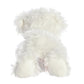 Aurora® Adorable Mini Flopsie™ Snowball™ Stuffed Animal - Playful Ease - Timeless Companions - White 8 Inches