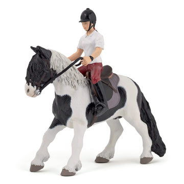 Papo 'Pony With Saddle Figure