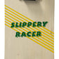 Slippery Racer Kids Hardwood Snowboard with hook and loop Binding in Various Sizes (90 CM-Yellow/Green)