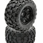 Powerhobby Raptor MX Belted All Terrain Mounted Tires/Wheels 17mm (4) Fits Traxxas Maxx E-Revo Arrma Kraton Outcast