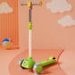Lifelong Kids Scooter For Boys & Girls| Led Pu Wheels | 4-Level Adjustable Height | Bis Certified | 50Kg Capacity | Tilt-To-Turn