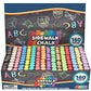 160 Pcs Washable Sidewalk Chalks Set Non-Toxic Jumbo Chalk For Outdoor Art Play, Painting On Chalkboard, Blackboard And Playground