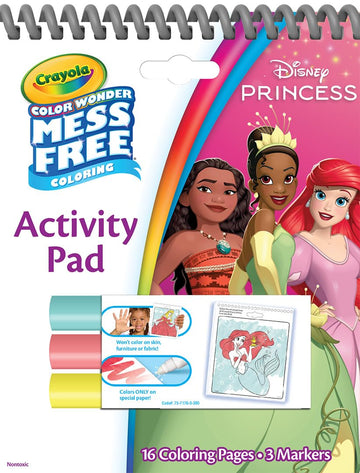 Crayola Color Wonder Bundle 3 Pack - Mess Free Disney Activity Pads & Markers, Perfect Stocking Stuffers for Kids, Ages 3+