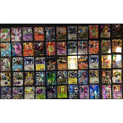 Pokemon Tcg : 100 Card Lot Rare, Com/Unc, Holo & Guaranteed Ex, Mega Or Full Art,
