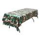 Oojami Pack of 4 Camouflage Plastic Tablecover Camo Tablecloth - 54 x 108