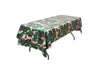 Oojami Pack of 4 Camouflage Plastic Tablecover Camo Tablecloth - 54 x 108