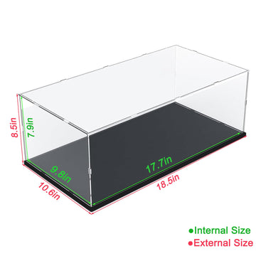 Thickened Clear Acrylic Display Case For Lego Bts Dynamite 21339 Collectibles, Transparent Box Storage Organizer Protection Show
