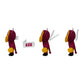 Arizona State University Sparky Mascot Bobbi-Dobbiez Attachable Plushie