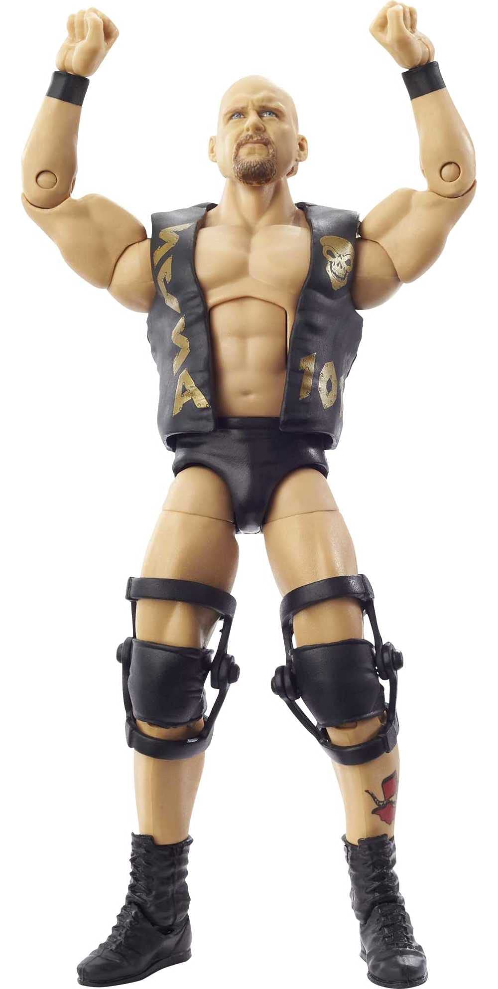 Wwe Stone Cold Steve Austin Royal Rumble Elite Collection Action Figure With Authentic Gear & Accessories, 6-In Posable Collectible Gift For Wwe Fans Ages 8 Years Old & Up