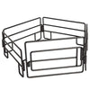 Little Buster Toys 5 Piece Gate Set - Metal, One Size, Black