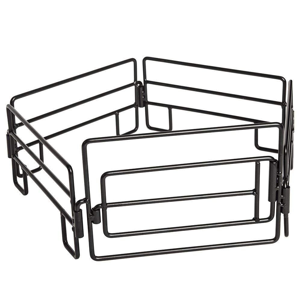 Little Buster Toys 5 Piece Gate Set - Metal, One Size, Black