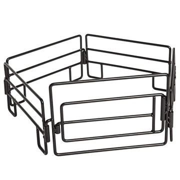 Little Buster Toys 5 Piece Gate Set - Metal, One Size, Black