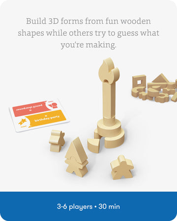 Simplyfun Asymbol - A Communication Game Where Players Challenge Their Creativity And Imagination - 3 To 6 Players - A Game For Kids Ages 8 & Up