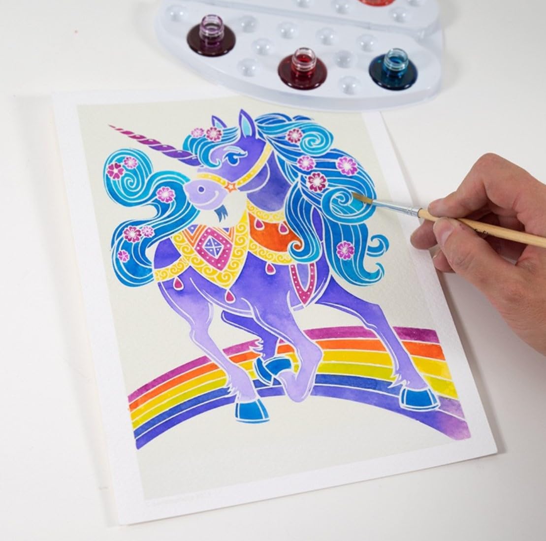 Sentosphre Aquarellum Junior - Unicorns