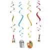 Little Artist Hanging Swirls  12 pc