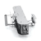 Metal Earth Wright Brothers Airplane 3D Metal Model Kit Fascinations