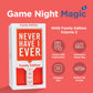 Never Have I Ever Card Game - Family Edition Volume 2, Includes Fun, Engaging Prompts for Interactive Family Game Nights, Vacati
