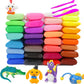 Zoqq Air Dry Clay For Kids & Artists | 36 Color |Soft Lightweight Modeling Clay For Diy Art, Craft & Sculpture | NonToxic, Easy
