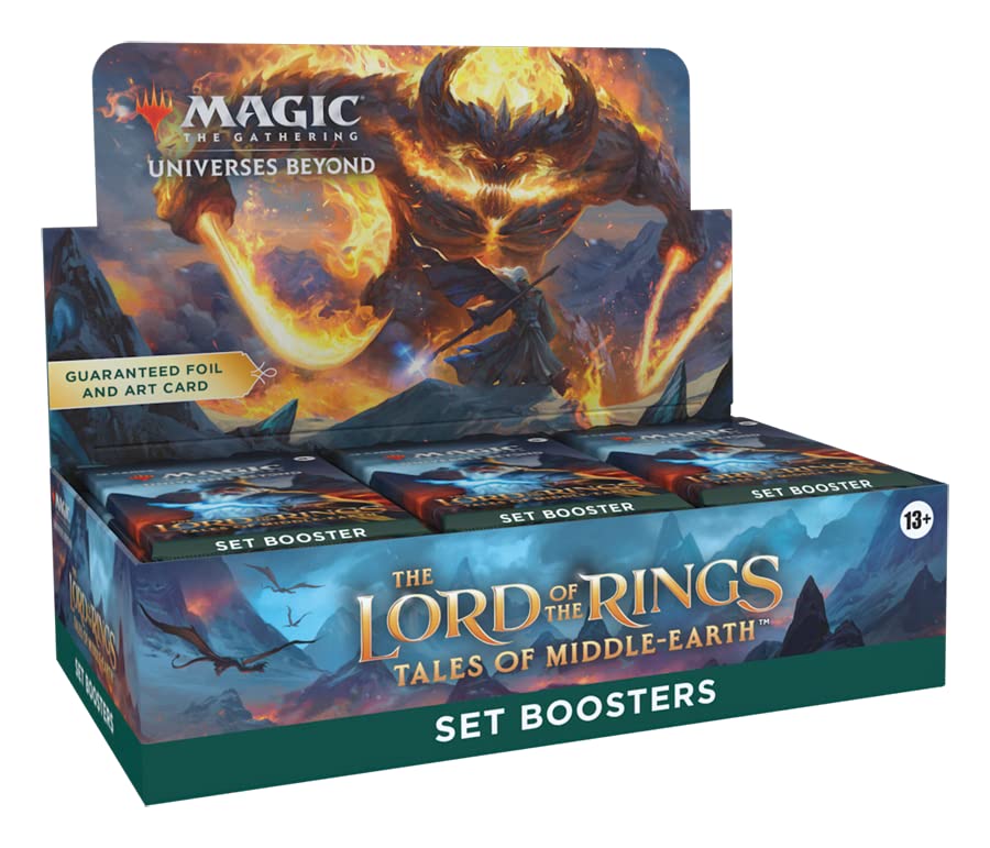 Magic The Gathering Tales of Middle-Earth Set Booster Box - 30 Packs (360 Cards) - Various - Model D15230000