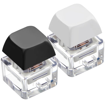 Taiyin 2 Pcs Keyboard Fidget Keychain Decompression Toys Finger Stress Relief Finger Keyboard Keychain Fidget Button for mature-themed Gifts to Pass The Boring Time(Classic Style)