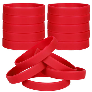 LVNRIDS 100 PCS Silicone Bracelets Wristbands for kid, Sports Rubber Elastic Wristband Bracelet for Party Decorations Favors Set