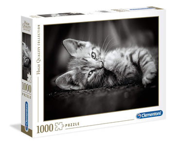 Clementoni 39422 Kitten - Hqc Jigsaw Puzzle Puzzle For Adults And Children - 1000 Pieces