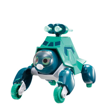 Alpha Group Petronix Defenders Max Mode Pet Shell-E, Little Green Turtle Figures, With Moveable Joints Kids Toys For Boys And Gi