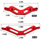 RCMYou Aluminum Front Rear Shock Tower Upgrades Part for 1/10 Arrma Senton/Granite,1/10 Outcast/Kraton 4S BLX 4WD,Red