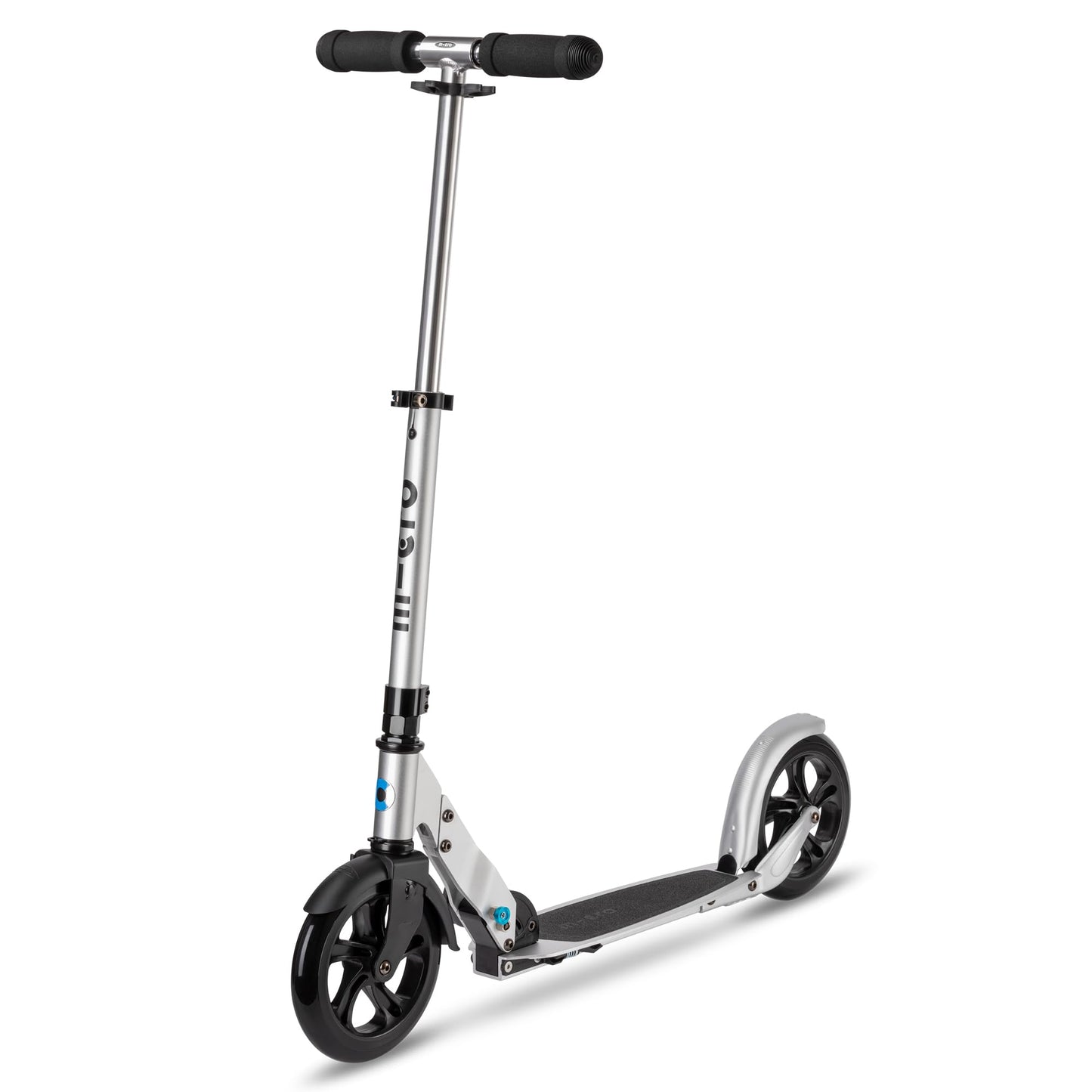 Micro Scooters | Micro Classic mature-themed Scooter | Big Wheels | City Commuting | Foldable | Matt Silver
