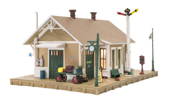Woodland Scenics Ho B/U Danbury Depot Woobr5023