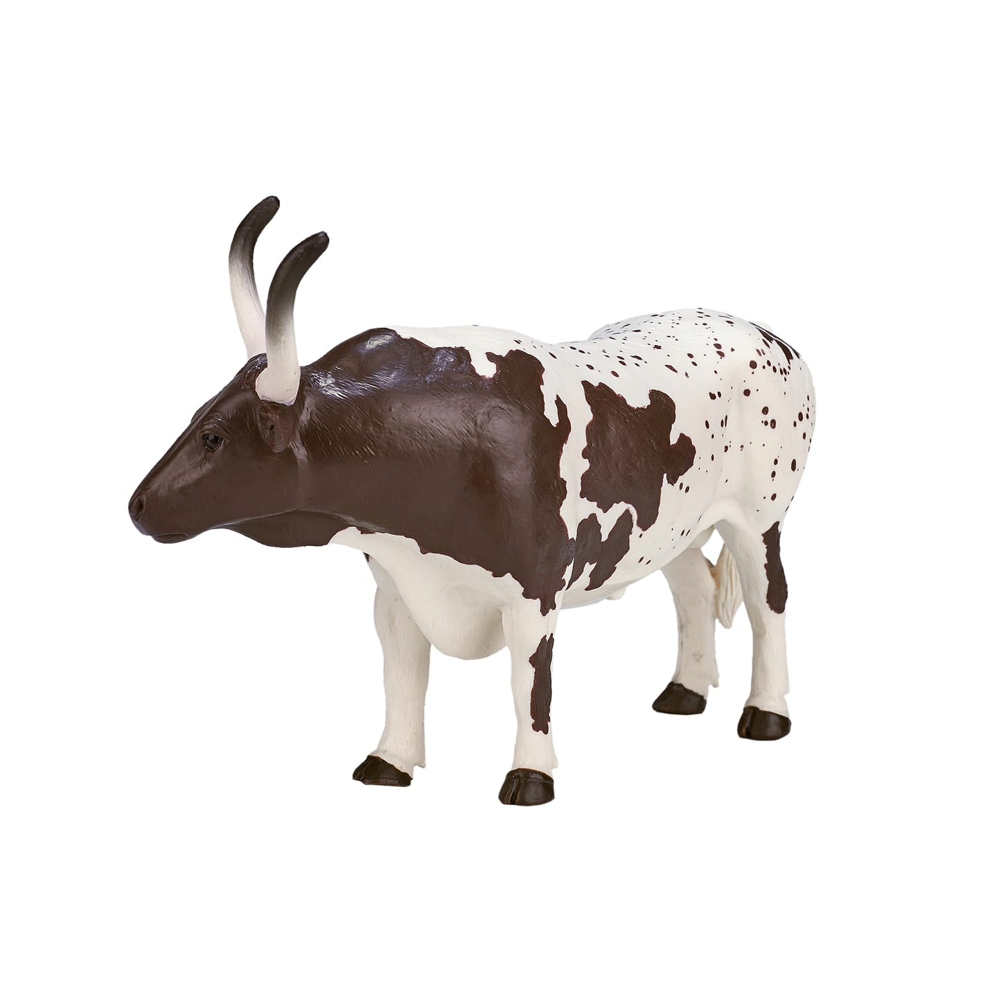 Mojo - Realistic Farm Animal Figurine, Texas Longhorn Bull