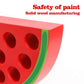 Skrtuan Wooden Lacing Threading Toys Wood Block Puzzle Car Airplane Travel Game Montessori Early Development Fine Motor Skills Educational Gift For 3 4 5 Years Old Toddlers Baby Kids, 1 Watermelon
