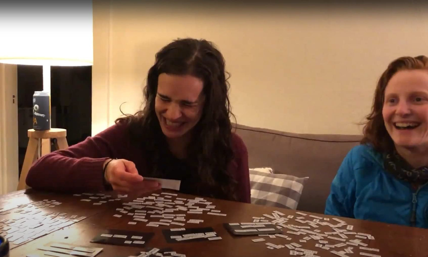 Ransom Notes Word Magnet Game for 3+ Players - Multicolor Paper Fun, Model 860003322109