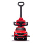 Best Ride On Cars BMW 4 in 1 Push Car, Large Red Battery Powered Toy, Plastic