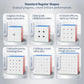 Cuberspeed Moyu MFJS WCA 2-7 Set Speed Cube Gift Box Magic Cube Bundle Collection Cube 2x2 3x3 4x4 5x5 6x6 7x7 Speed Cube sticke