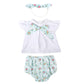 Wooroy Reborn Baby Doll Clothes 18 Inch For 17-19 Inch Reborn Doll Girl 2 Pack Pink&White Reborn Baby Dolls Outfits Reborn Baby Clothing Baby Sets
