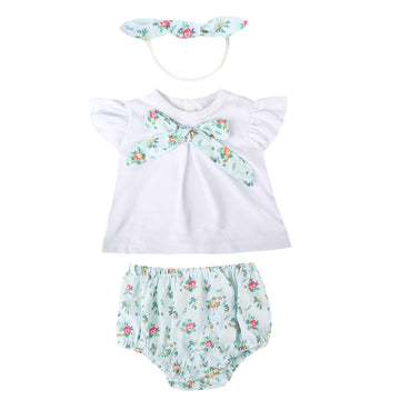 Wooroy Reborn Baby Doll Clothes 18 Inch For 17-19 Inch Reborn Doll Girl 2 Pack Pink&White Reborn Baby Dolls Outfits Reborn Baby Clothing Baby Sets