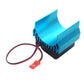 Vgoohobby RC Motor Heat Sink Heatsink with 5V Cooling Fan,550 540 Size Electric Engine Heatsink Compatible with Traxxas Tamiya H