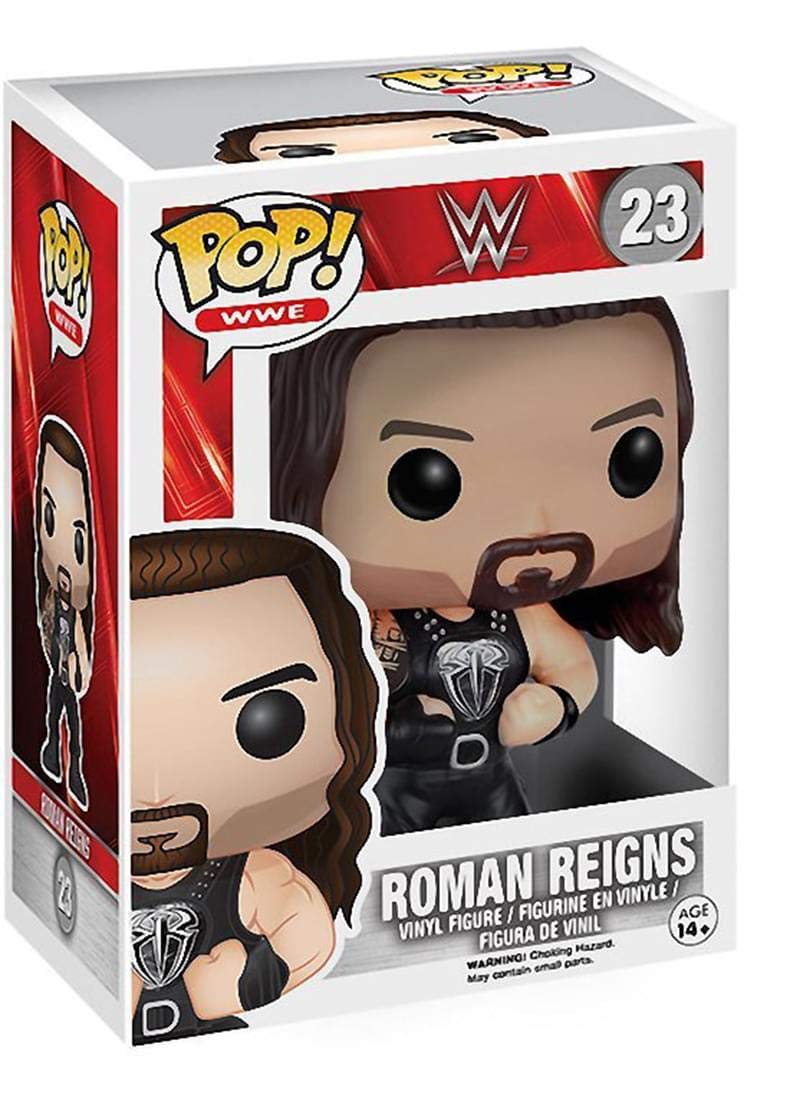 Funko POP WWE Roman Reigns Action Figure - Metallic Vinyl - 3.75 inches - Model 7753