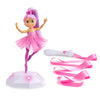 Twirl Along Dancing Doll, Lena Ballerina, with Wand and Light-Up Stage (Ages 3+)