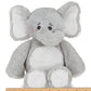 Bearington Baby Spouts Hugs A Lot Elephant Plush, 14 Inch Elephant Stuffed Animal