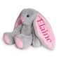 Customizedbee Embroidered Plush Bunny With Child'S Name, Personalized Bunny Stuffed Animal, Custom Baby Toys, 1 Year Old Girl Gi