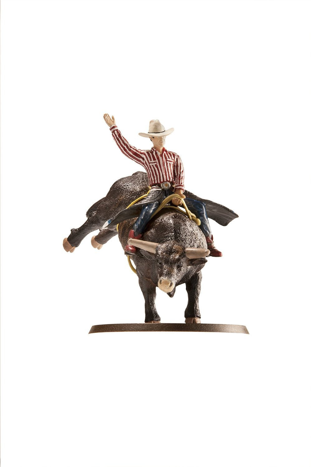 Big Country Toys Lane Frost & Red Rock Collectible Rodeo Figurine - 1:20 Scale, Plastic Model FBA_438