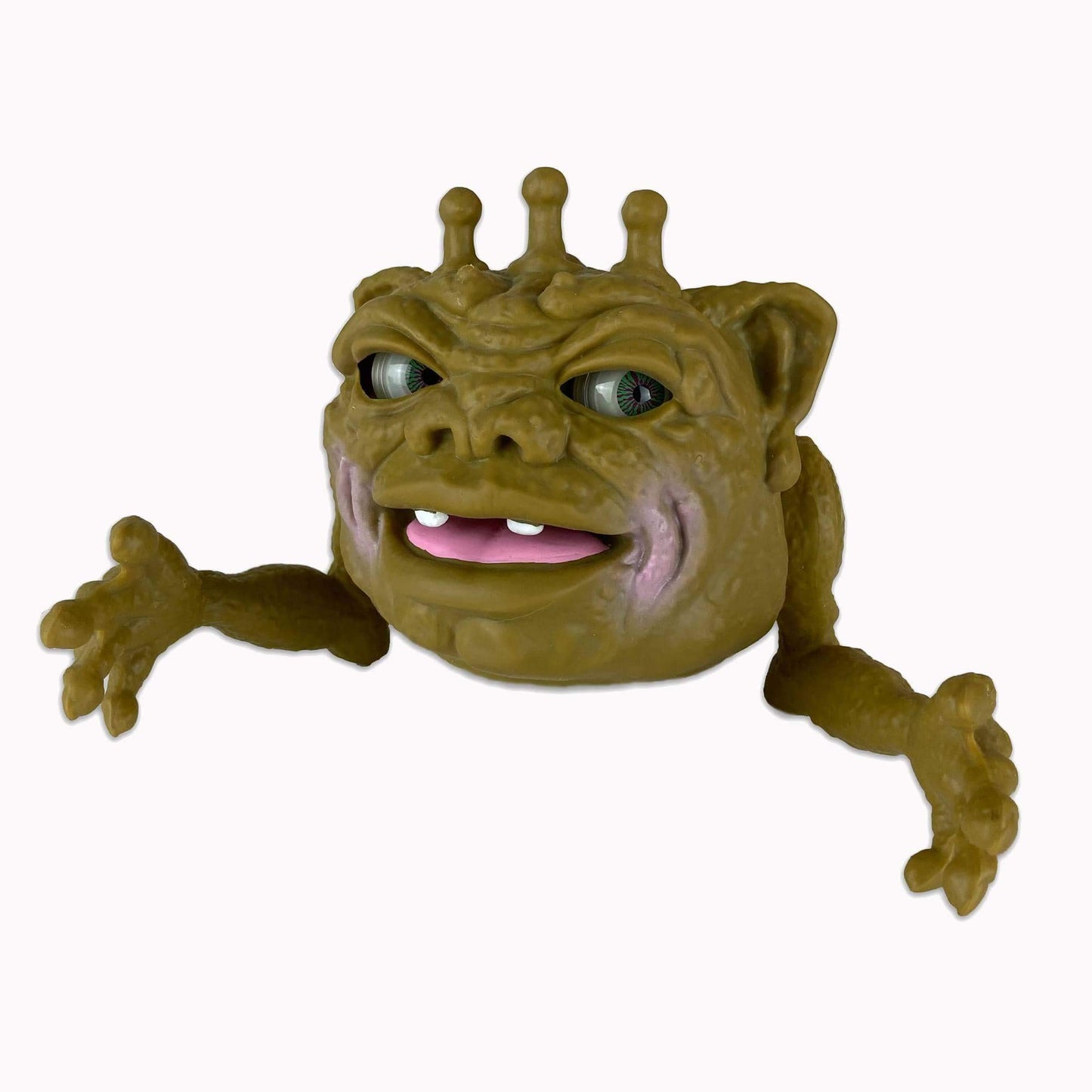 BOGLINS King Dwork 8” Collectible Figure - Green Foam, Movable Eyes & Mouth, Retro 80's Toy for Kids & Collectors, Model TAT10001