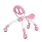 YBIKE Pewi Y-Bike - Pink Steel & Rubber Ride-On Toy, 11"L x 2.2"W x 41"H, Model YPIW2