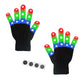 Coceleryre Led Gloves Light Up Gloves Boys Cool Toys 6 Modes Flashing Fun Toys For 4 5 6 7 Year Old Kids Gift