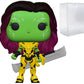 POP Marvel: What If? - Gamora with cutting edge of Thanos Funko Pop! Vinyl Figure (Bundled with Compatible Pop Box Protector Case)  3.75 inches