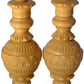 Chessbazar Chess Set Globe Design King 5' 32 Wooden Weighted Handmade Chess Pieces By